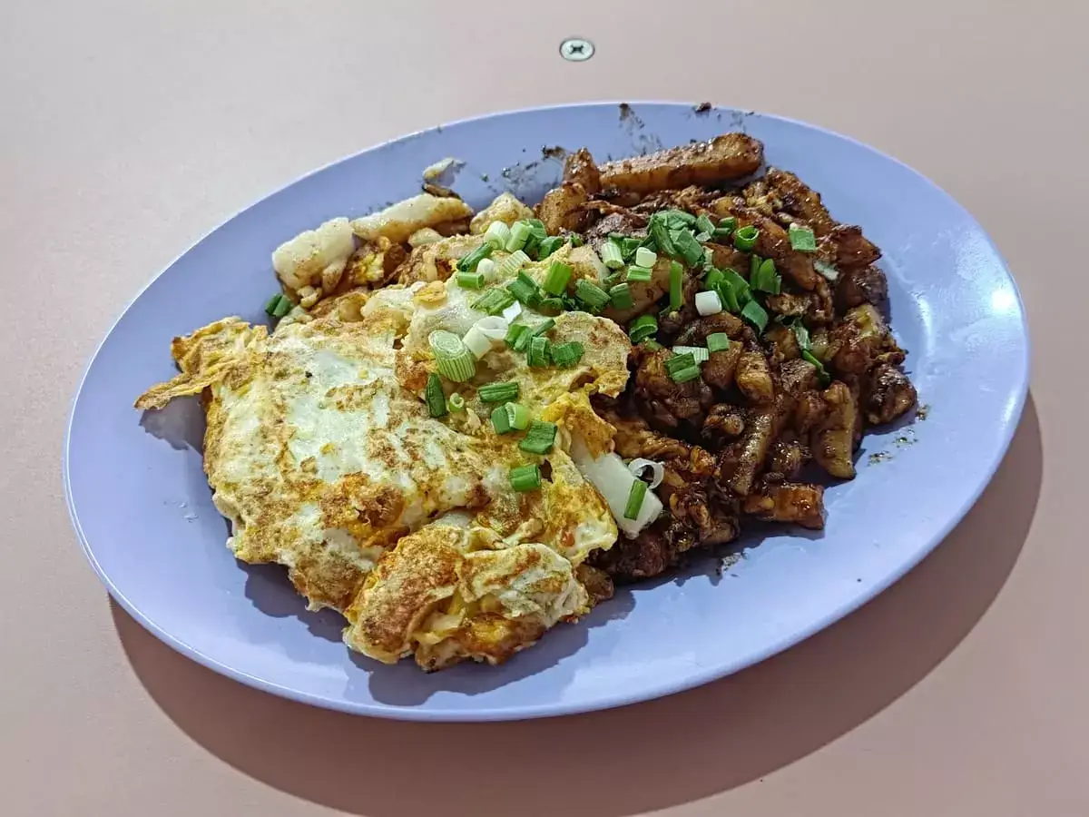 01-20 Fried Carrot Cake Fried Kway Teow: Fried Carrot Cake Yuan Yang