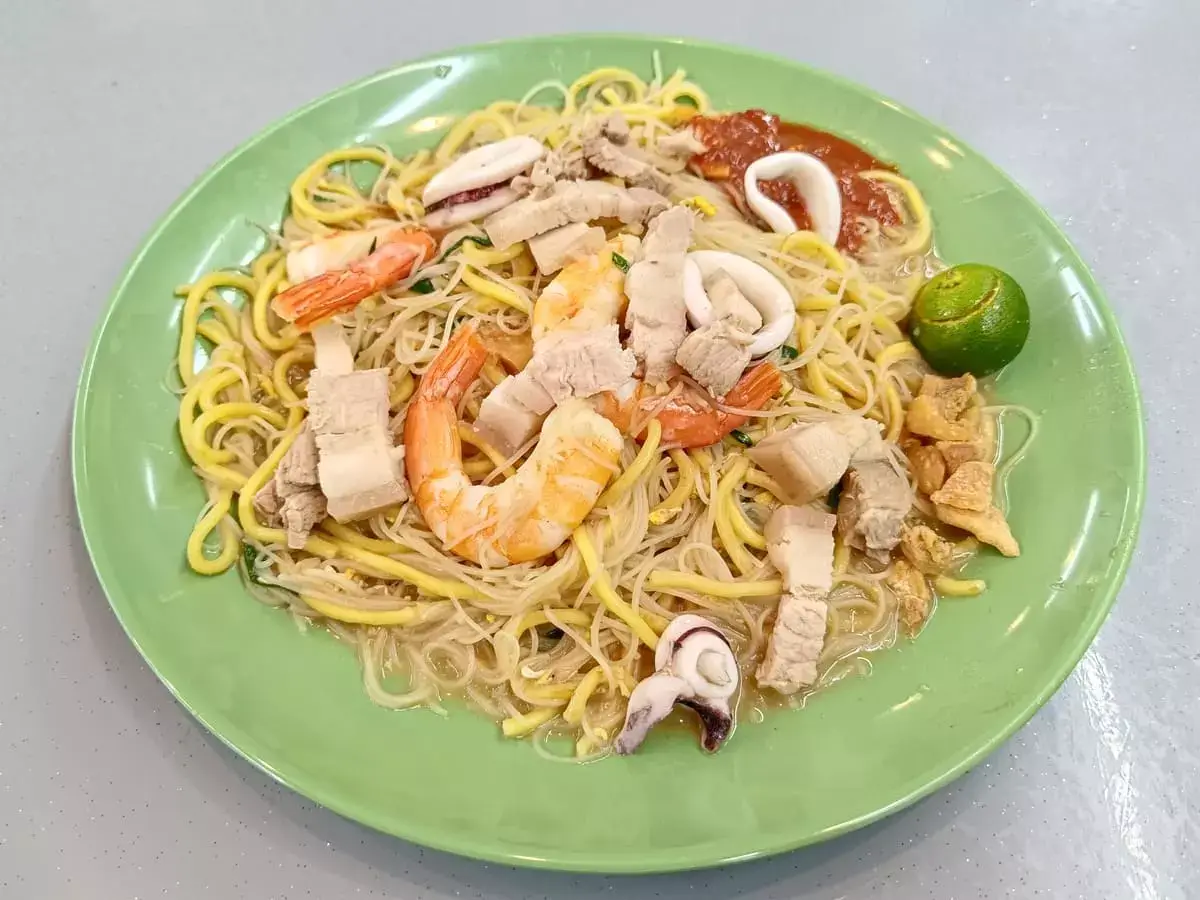 Ah Ong Fried Hokkien Prawn Noodle: Fried Hokkien Mee