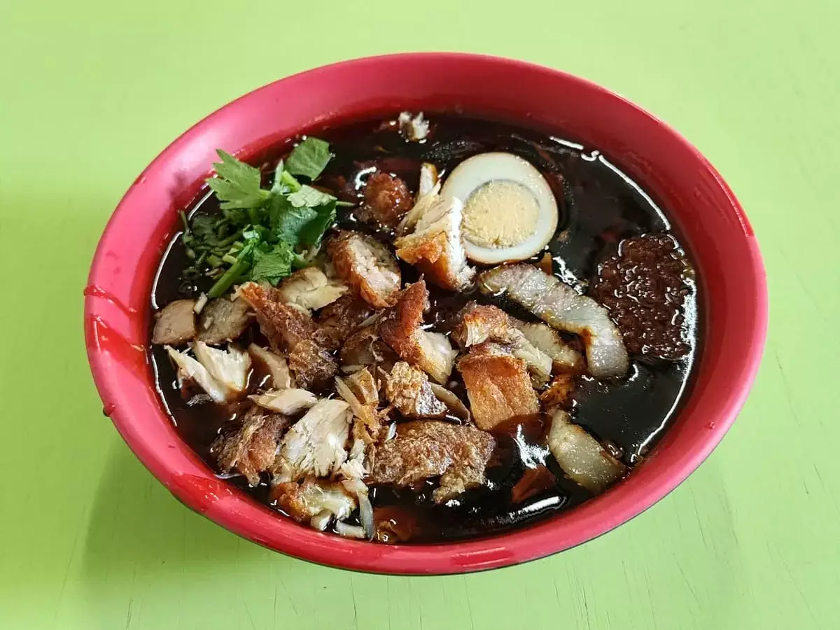 Ah Qing Traditional Lor Mee: Fried Fish Lor Mee