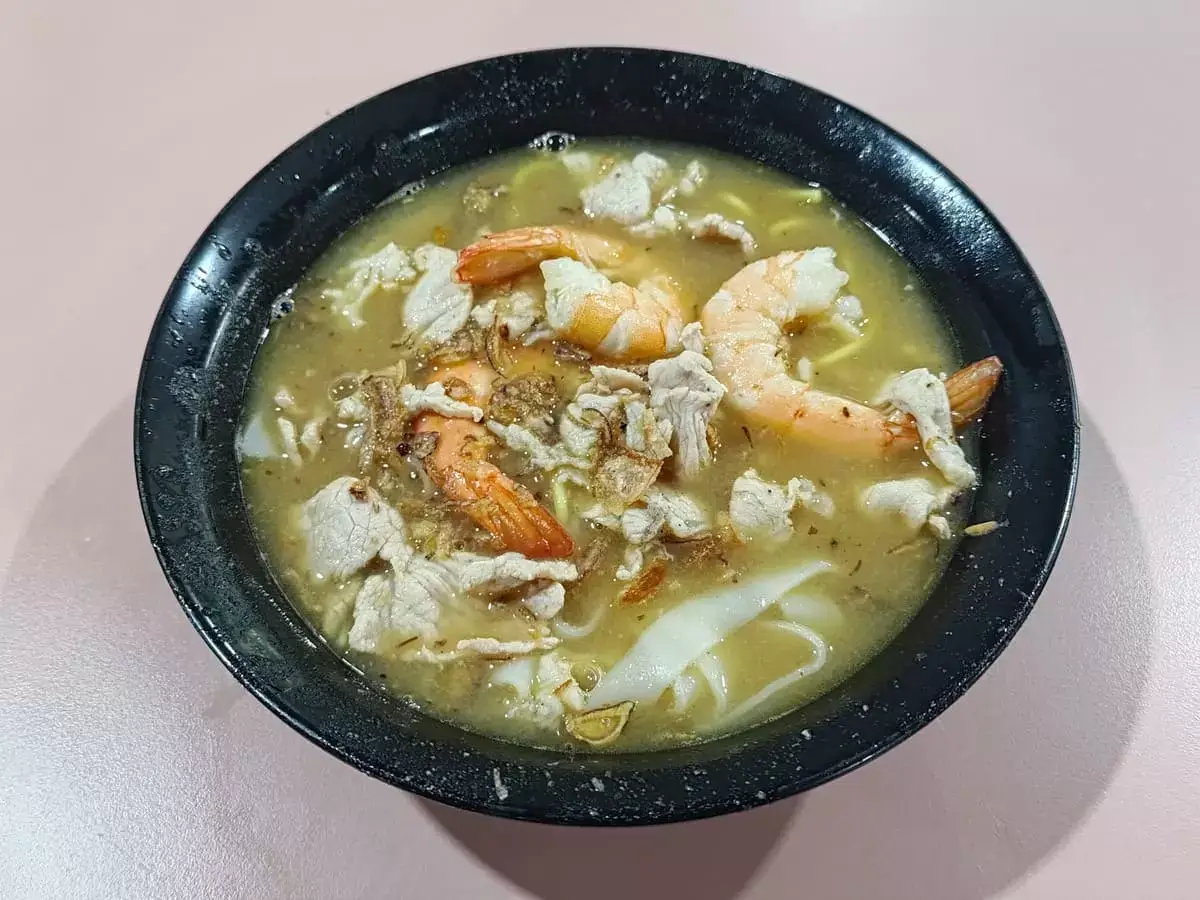 Amoy Street Boon Kee Prawn Noodle: Prawn Mee Soup Yellow Noodles & Kway Teow Amoy Street Boon Kee Prawn Noodle: Prawn Mee Soup Yellow Noodles & Kway Teow