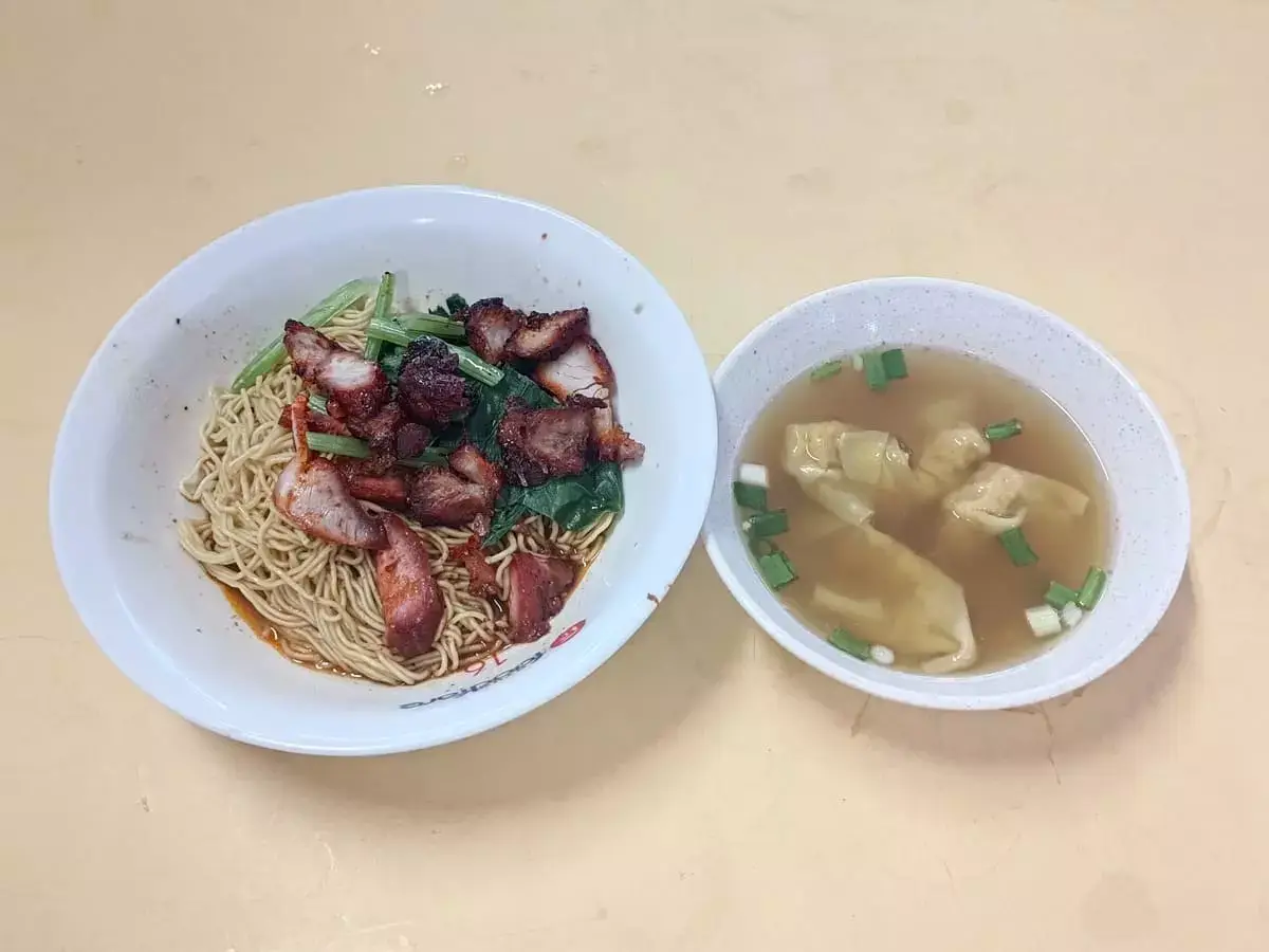 Bedok 69 Traditional Wanton Noodle: Wanton Mee & Soup