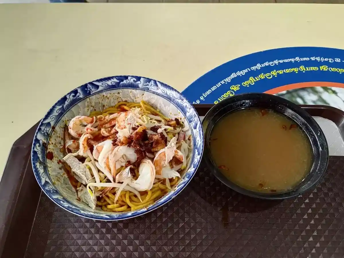 Chaoyang Prawn Noodle: Prawn Mee Dry & Soup