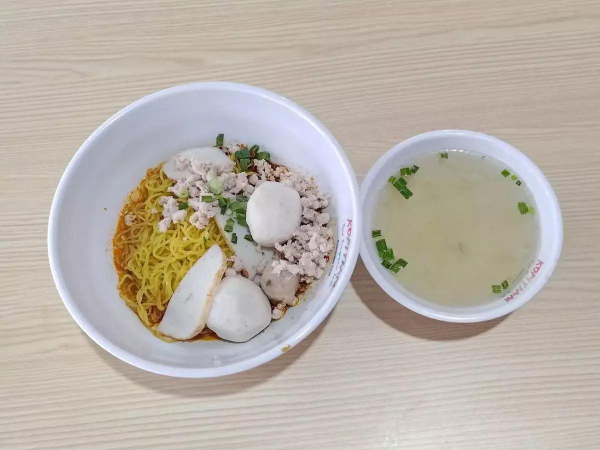 Chun Cheng Food Garden: Fishball Minced Meat Mee Kia & Soup