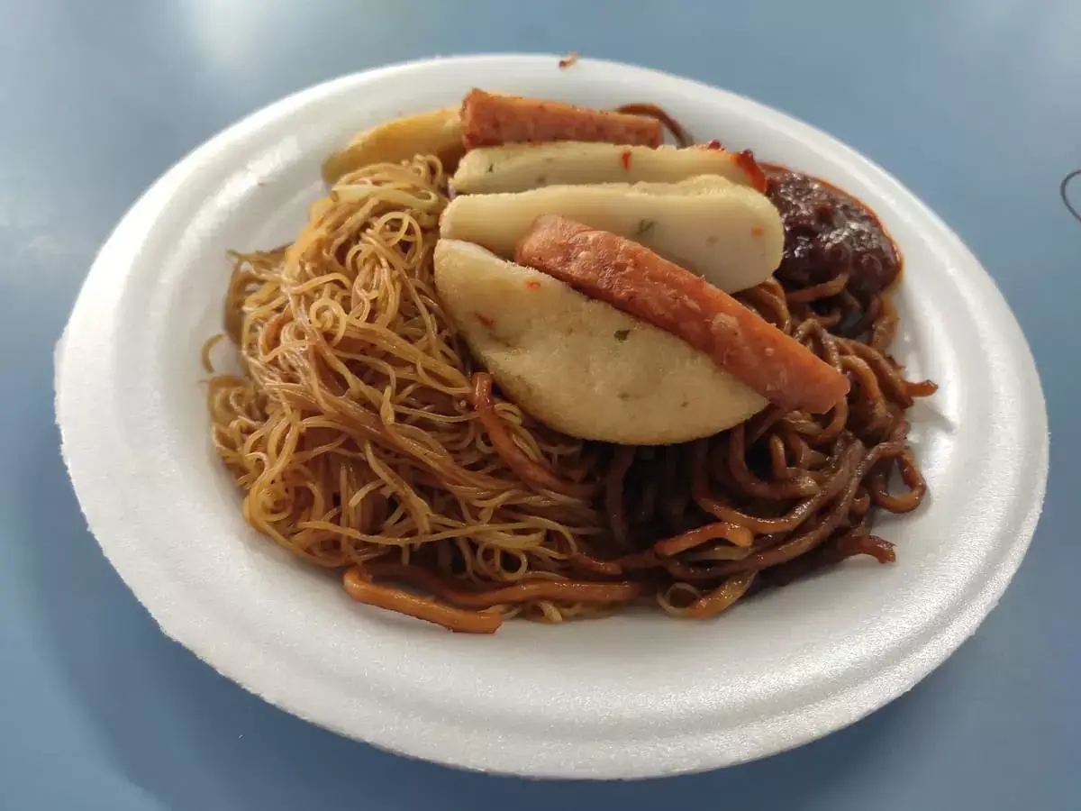 Economic Bee Hoon Nasi Lemak: Fried Mee Hoon