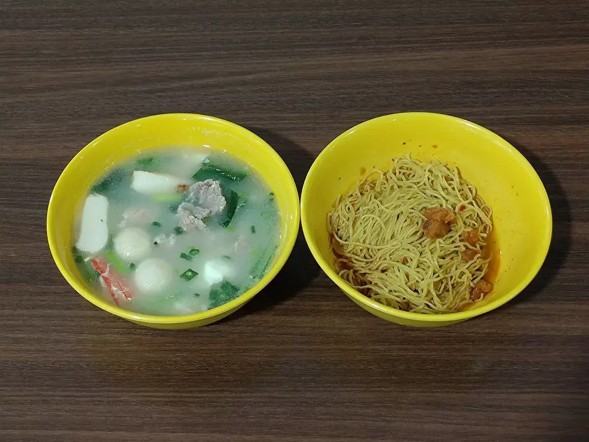 Good Taste Mushroom Minced Meat Noodle: Mini Pot & Mee Kia