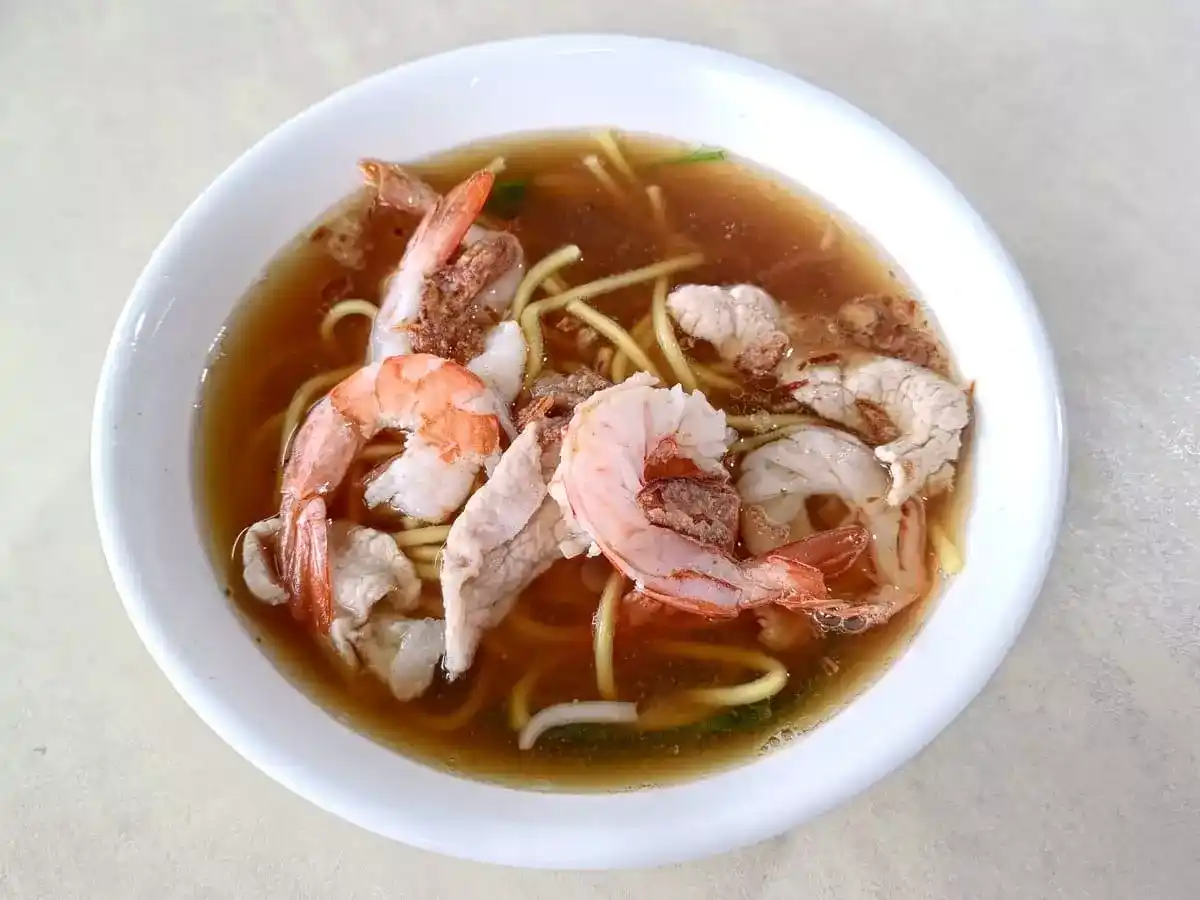 Gu Zao Wei Big Prawn Noodle: Prawn Mee Soup