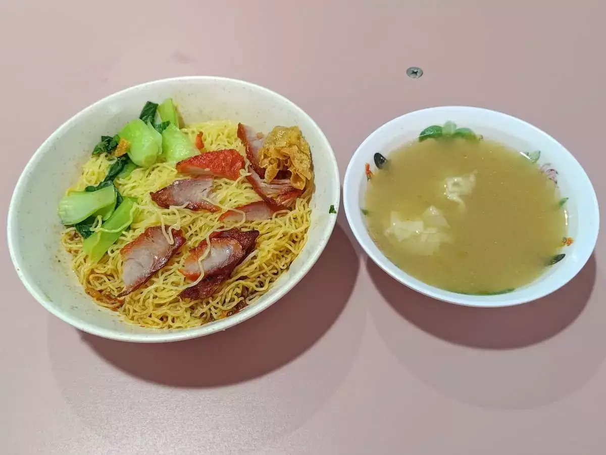 Gu Zao Wei Tanjong Rhu Wanton Noodle: Wanton Mee & Soup