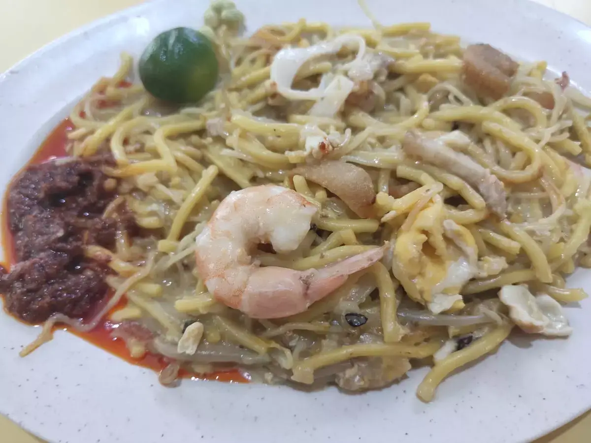 Havelock Rd Blk50 Fried Hokkien Prawn Mee: Fried Hokkien Mee