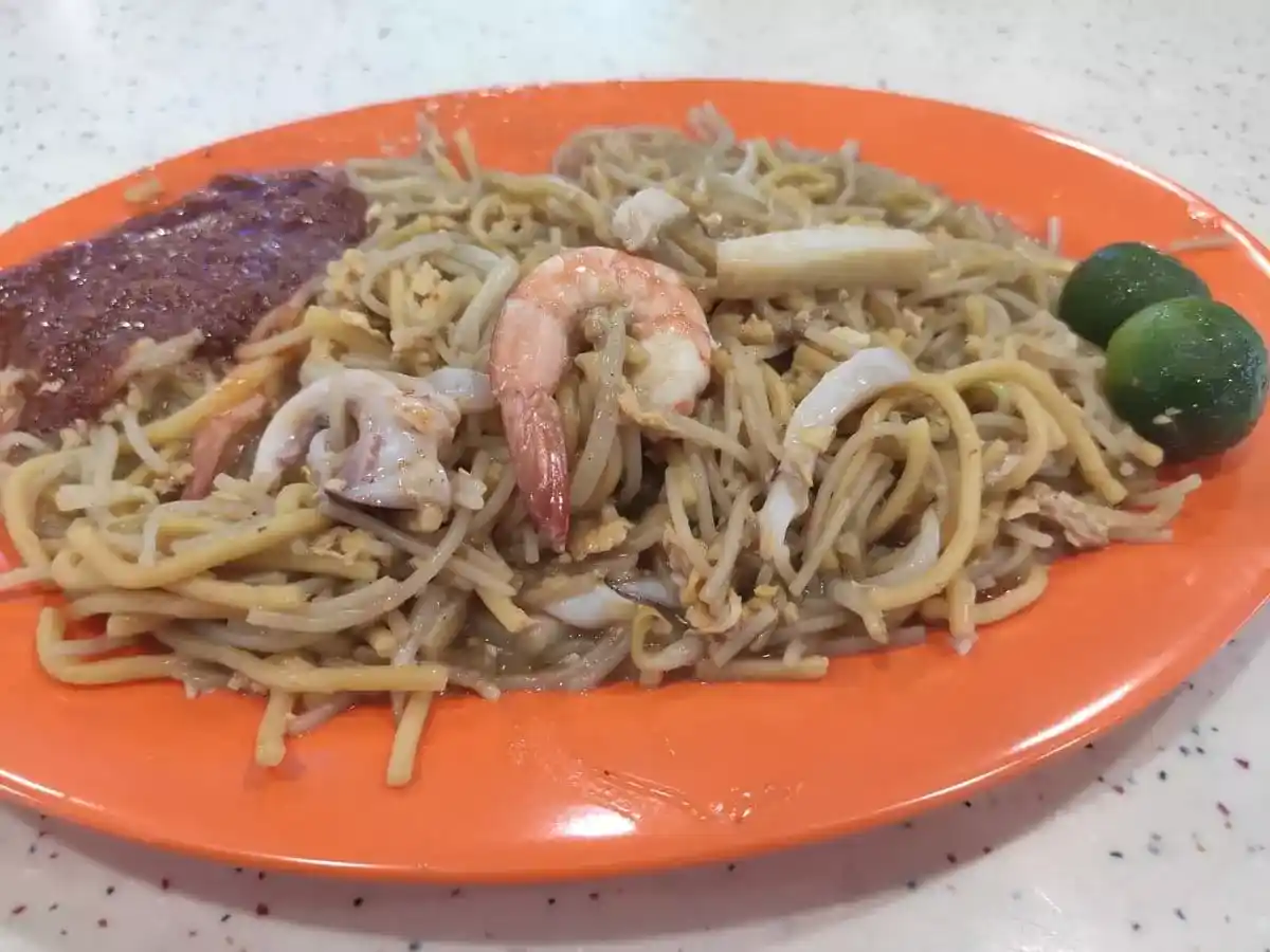 Hong Heng Fried Sotong Prawn Mee: Fried Hokkien Mee