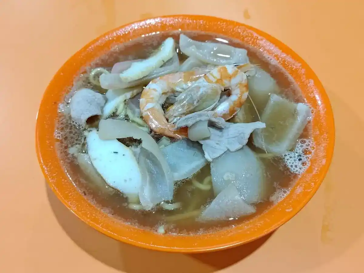 Hup Huat Prawn Noodle: Prawn Mee Soup