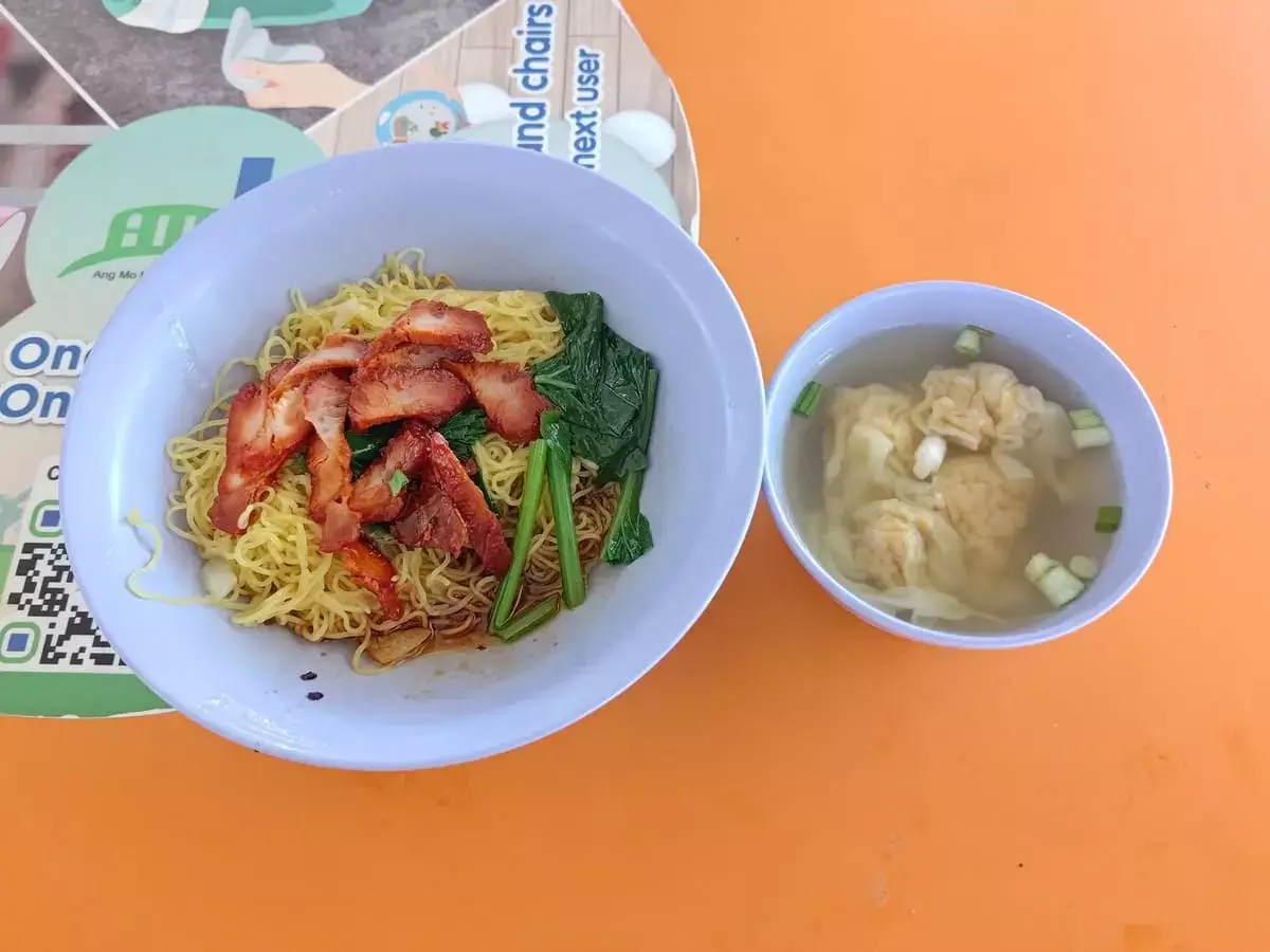 Hup Seng Huat Cooked Food: Wanton Mee & Soup