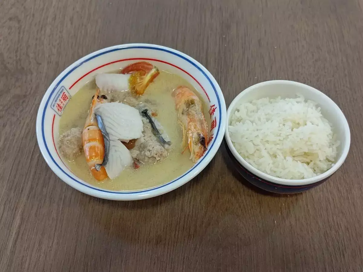 Jia Li Seafood Soup: Batang Fish Seafood Soup & Rice