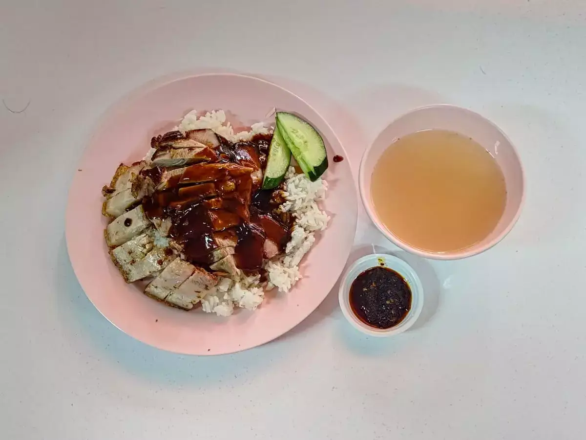 Jia Tian Can Shi Guangzhou Roasted Meat: Char Siew, Siu Yuk, Roast Duck Rice & Soup