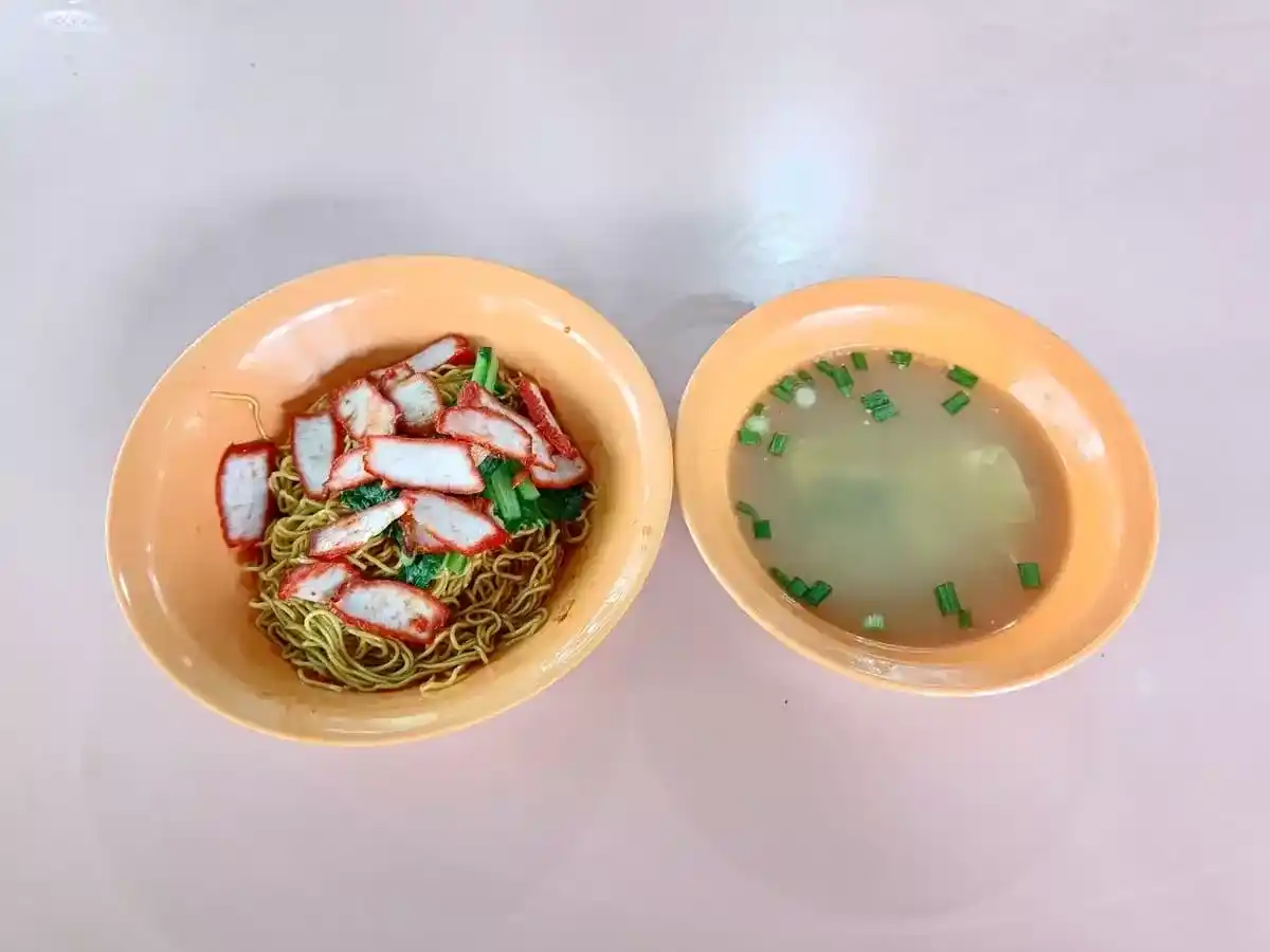 Joo Chiat Lane Wanton Noodle: Wanton Mee