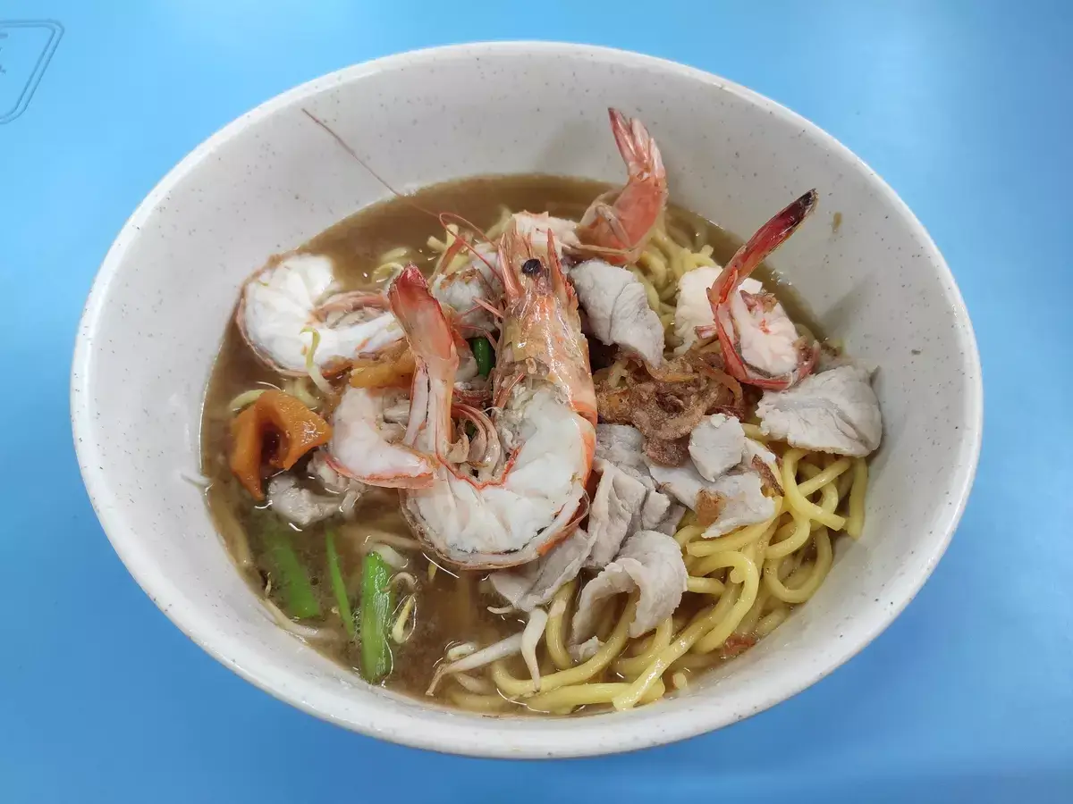 Liang Seah Street Prawn Noodle: Prawn Mee Soup