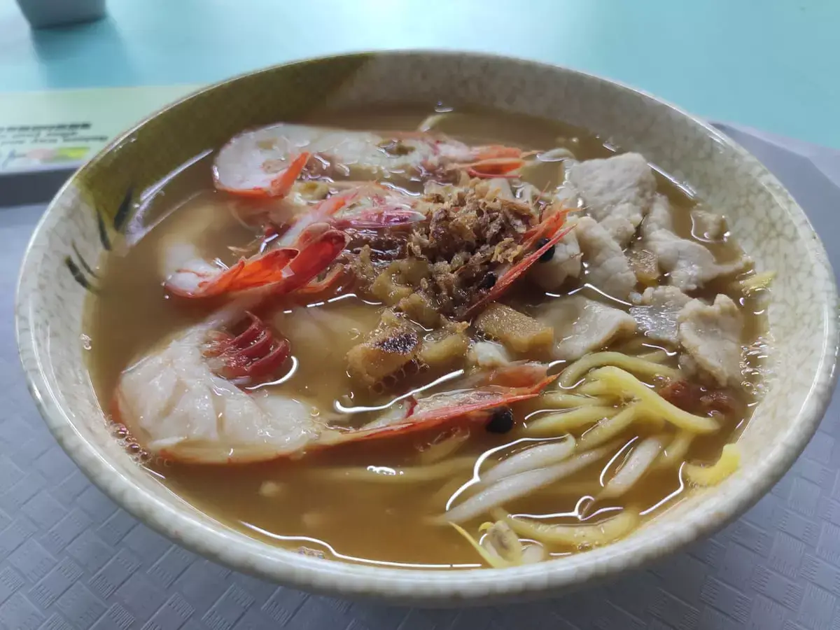 Loyang Way Big Prawn Noodles: Prawn Mee Soup