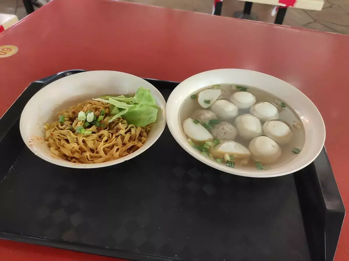 Ming Fa Fishball: Mee Pok & Fishball Soup