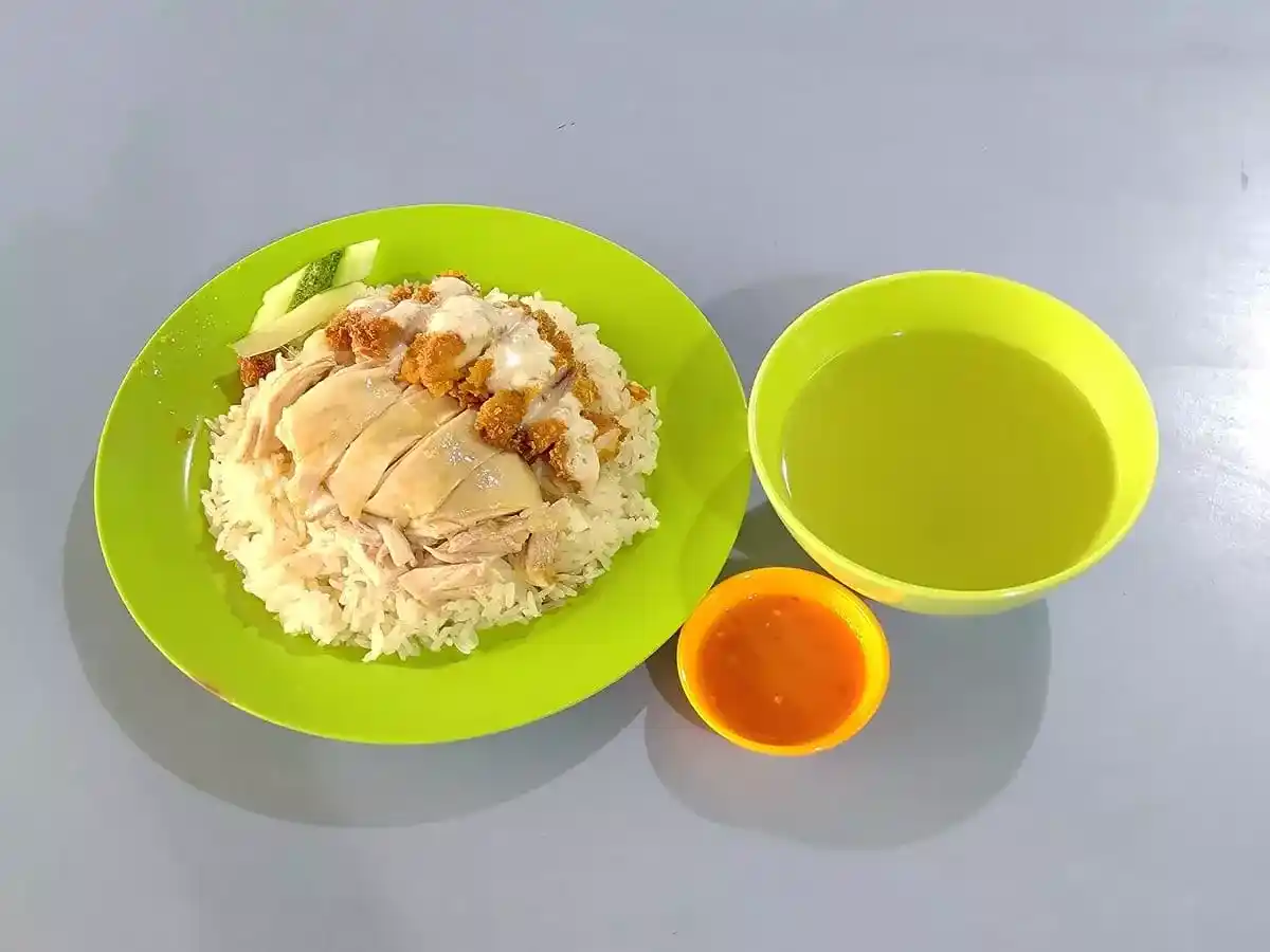 My Chicken Rice Stall: Hainanese Chicken & Chicken Cutlet Rice with Soup