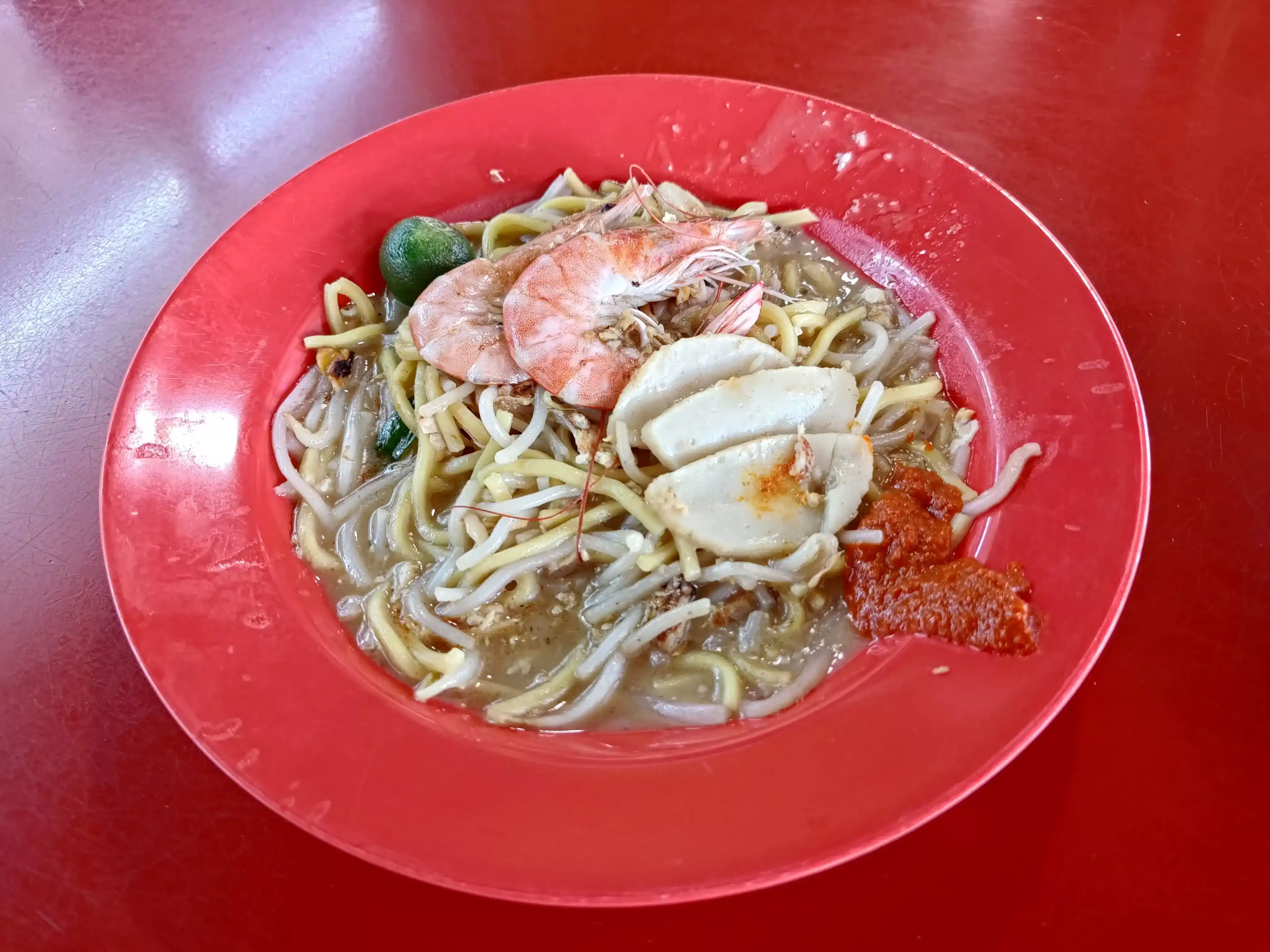 Review: Newton Fried Hokkien Prawn Noodle Fried Kway Teow (Singapore)