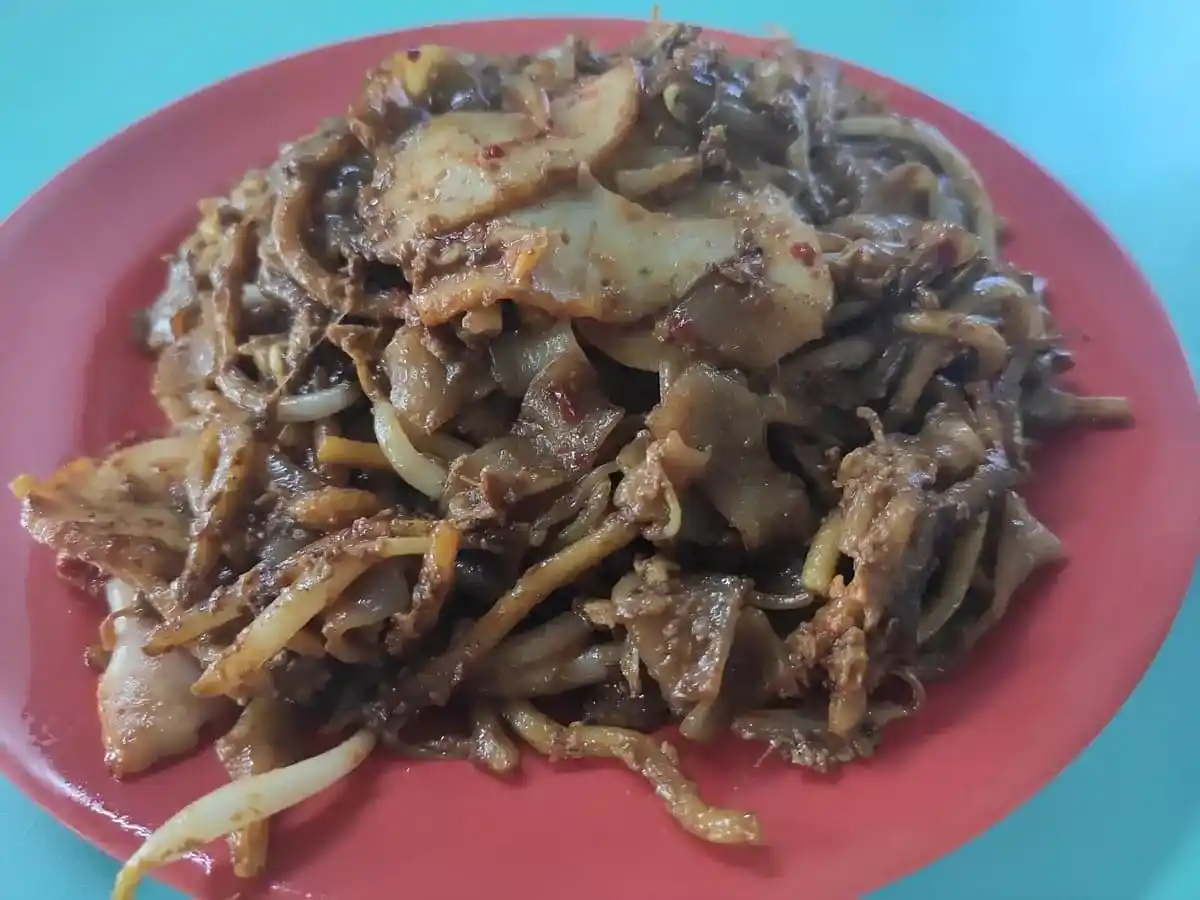 Outram Park Fried Kway Teow Mee: Fried Kway Teow Black