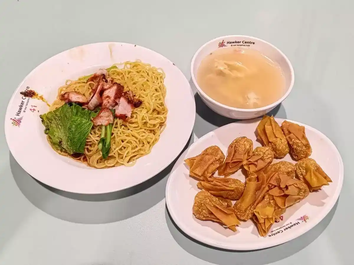 Pang Pang Wanton Noodle: Wanton Mee & Fried Wanton