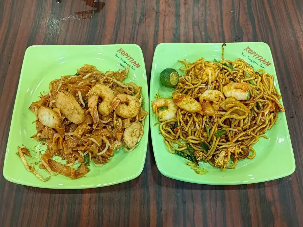 Penang Cuisine: Penang Fried Kway Teow & Mee Goreng
