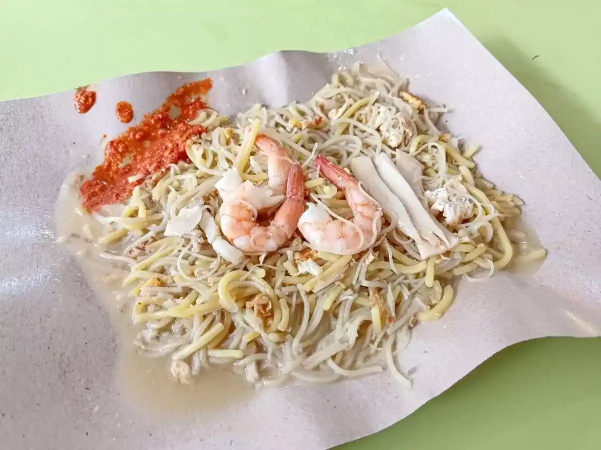 Queen Street Fried Hokkien Prawn Mee: Fried Hokkien Mee