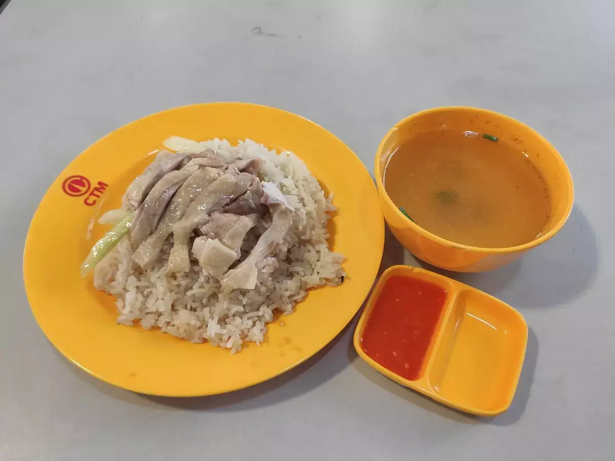 Sing Soon Lee Hainanese Boneless Chicken Rice: Hainanese Chicken Rice & Soup