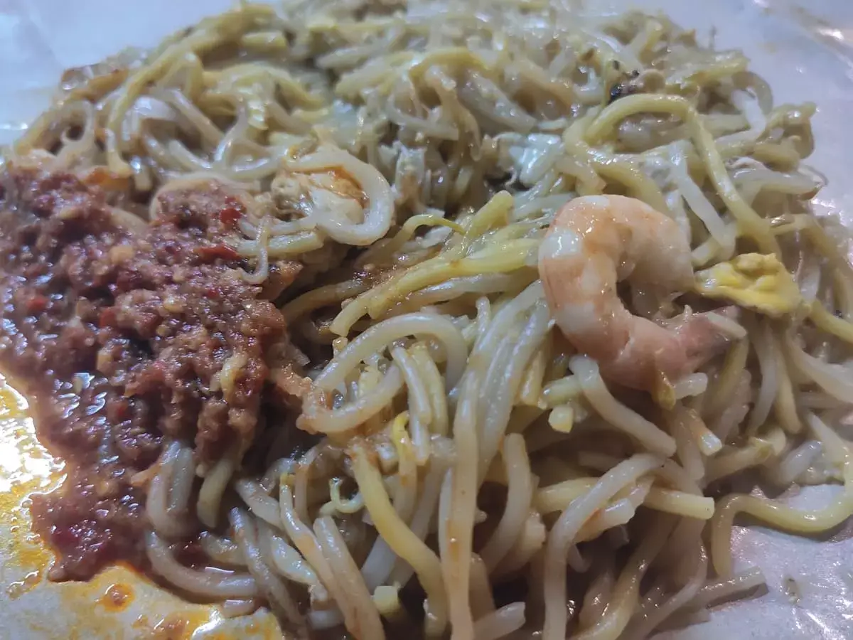 Singapore Fried Hokkien Mee: Fried Hokkien Mee