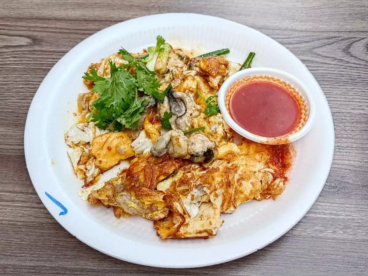 Song Kee Fried Oyster: Fried Oyster Omelette