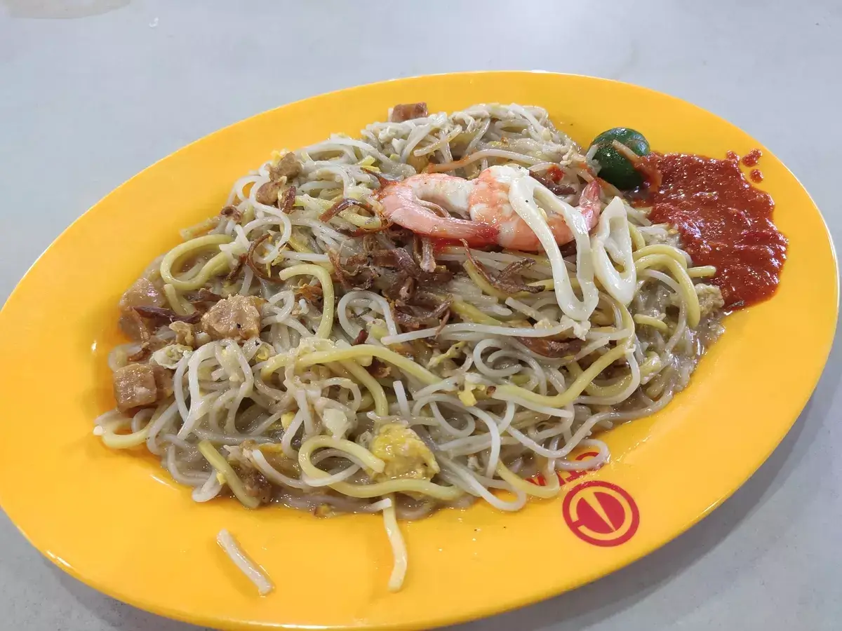 Sumo Fried Hokkien Prawn Mee: Fried Hokkien Mee