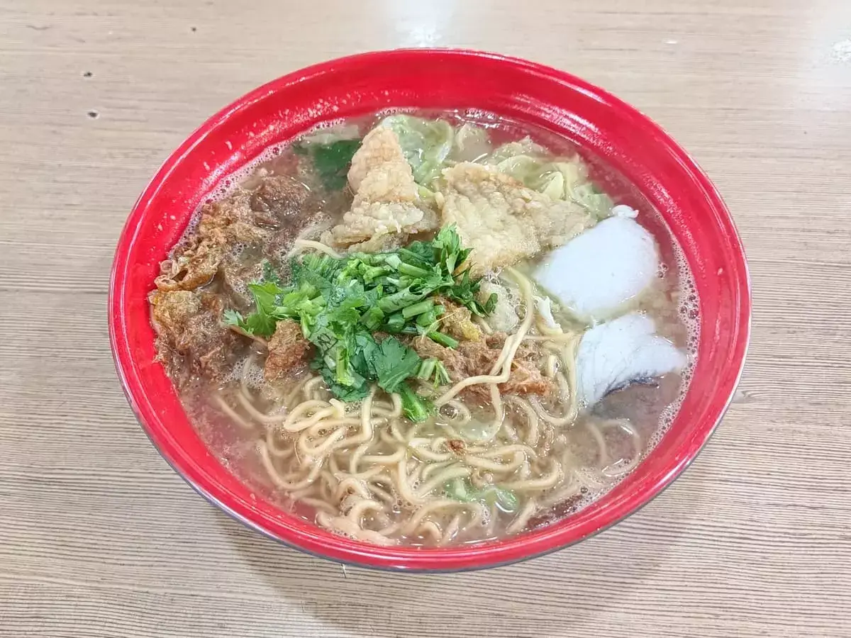 Tai Seng Fish Soup: Double Fish Soup Yee Mee