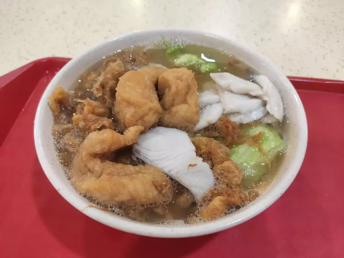 Teng Ji Fried Fish Soup: Double Fish Soup Mee Hoon