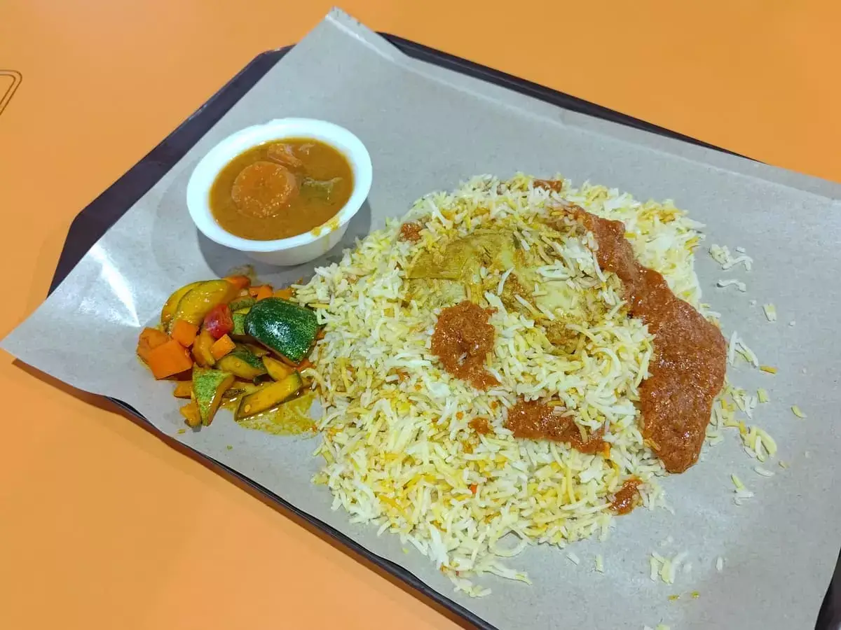 The Royal Dum Briyani: Chicken Briyani