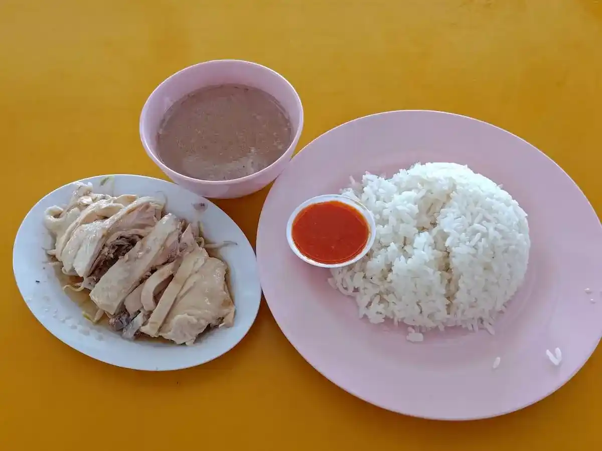 Tian Tian Wang Hainanese Chicken Rice: Hainanese Chicken Rice & Soup
