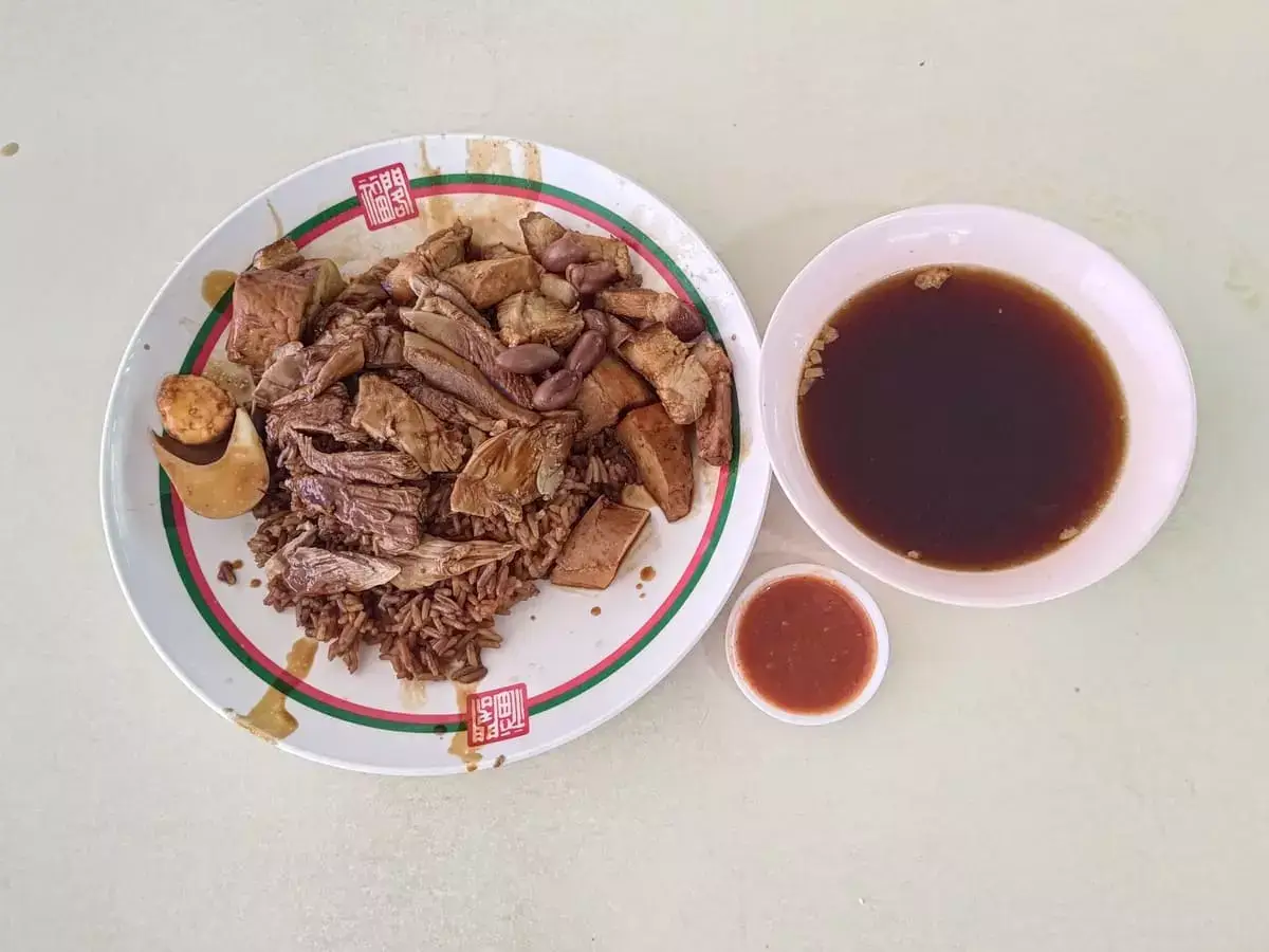 Tong Kee Traditional Braised Duck: Braised Duck & Braised Pork Belly Rice with Soup