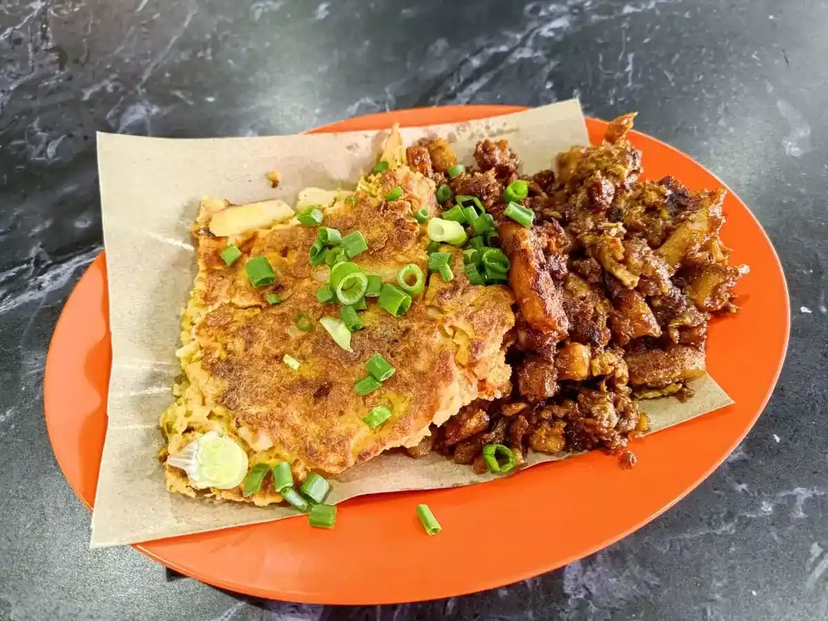 Uncle Bao Carrot Cake: Fried Carrot Cake Yuan Yang