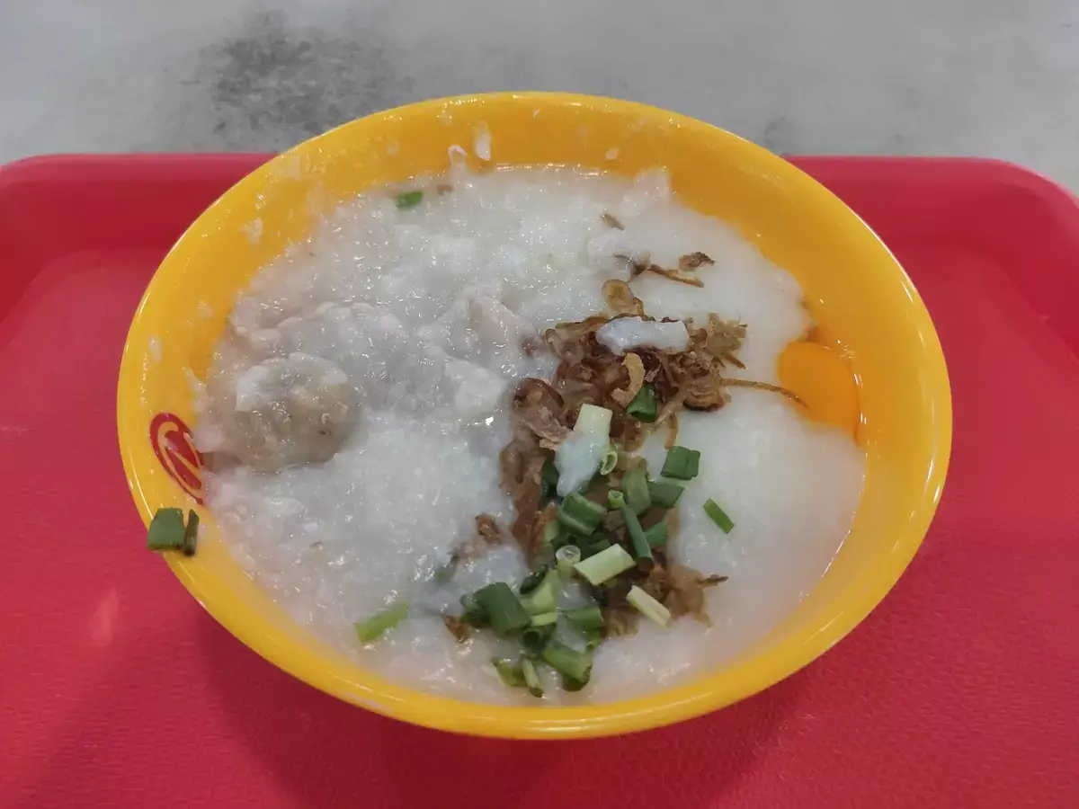 Xiang Ji Porridge: Pork Porridge with Egg