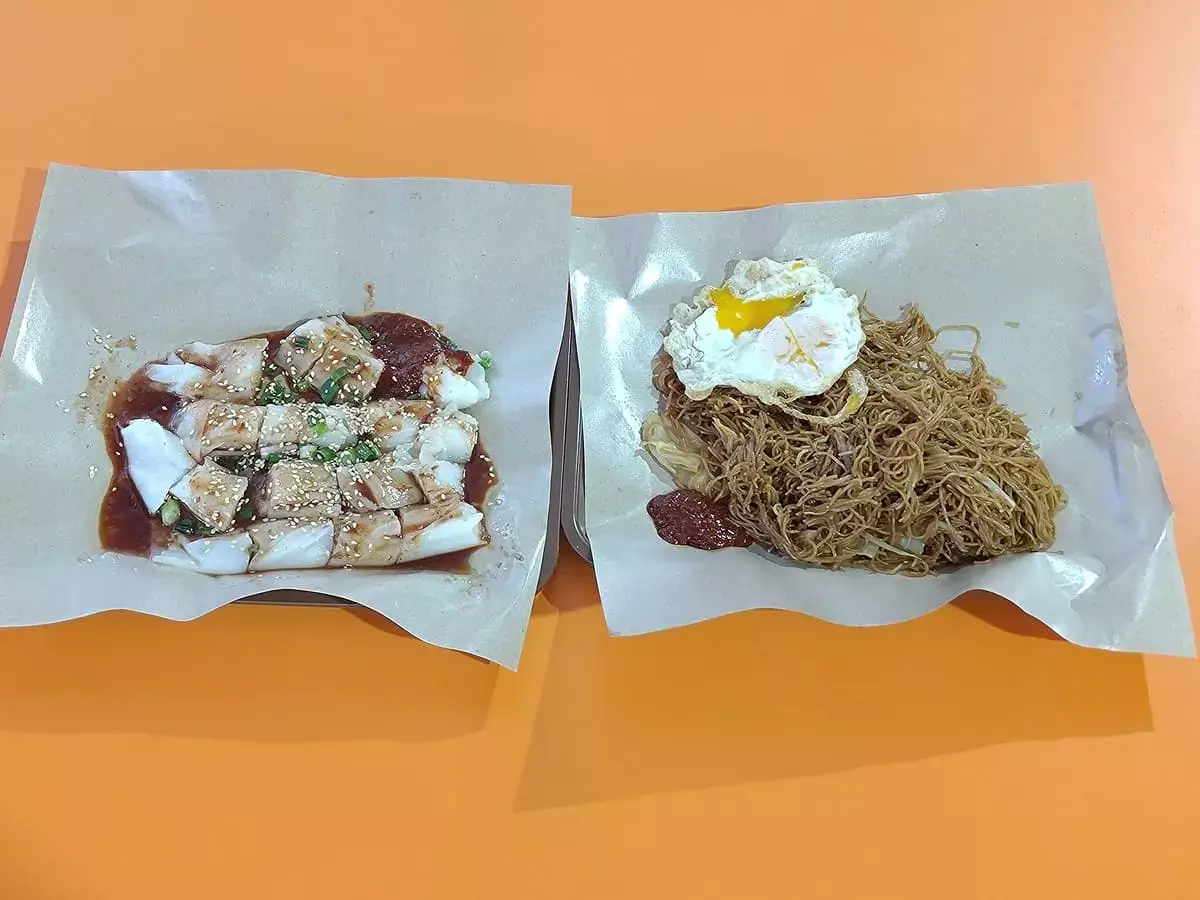 Yan Seng: Chee Cheng Fun & Fried Mee Hoon