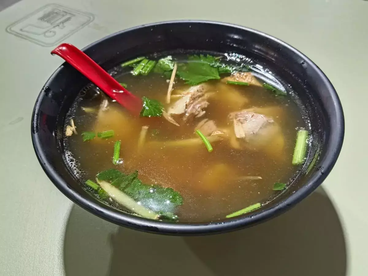 Yu Ji Pig’s Organ Soup Herbal Mutton Soup:Mutton Soup