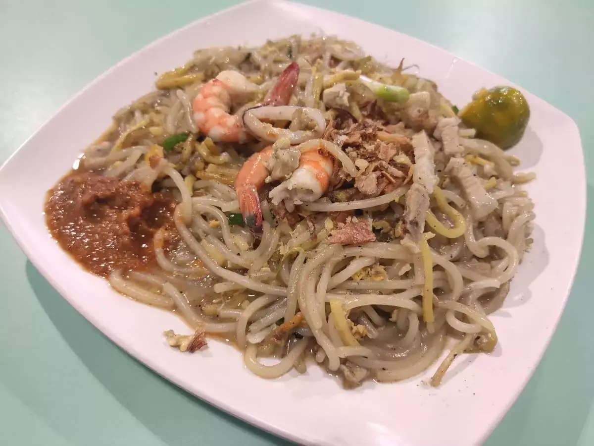 Yuan Hokkien Fried Prawn Mee: Fried Hokkien Mee