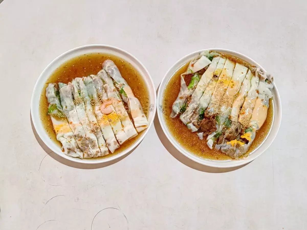 Zheng Qi Cantonese Stone Mill Cheong Fun: Prawns & Beef Chee Cheong Fun