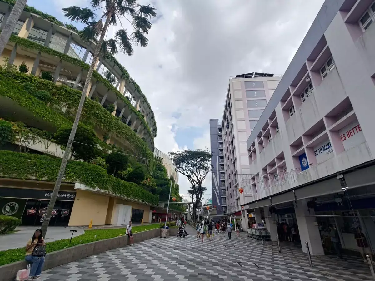 Bedok Central Street Scene